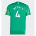 Newcastle United Sven Botman #4 Bortedrakt 2025-26 Korte ermer